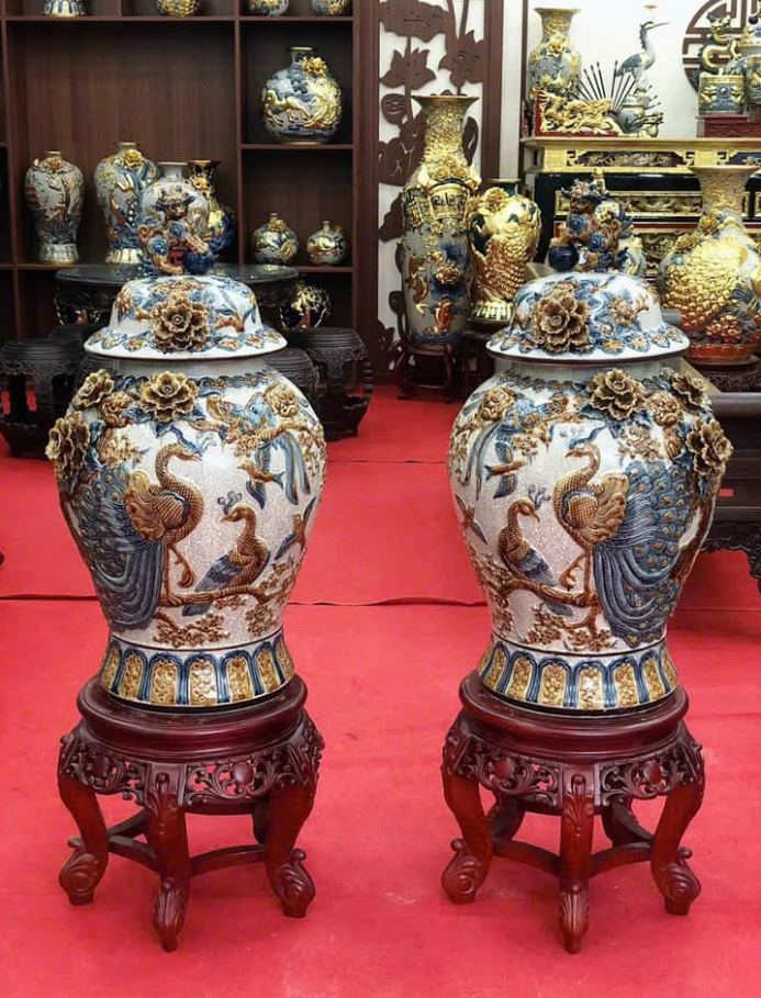 Choé thờ- vật phẩm tụ khí sinh tài cho bàn thờ Thần Tài